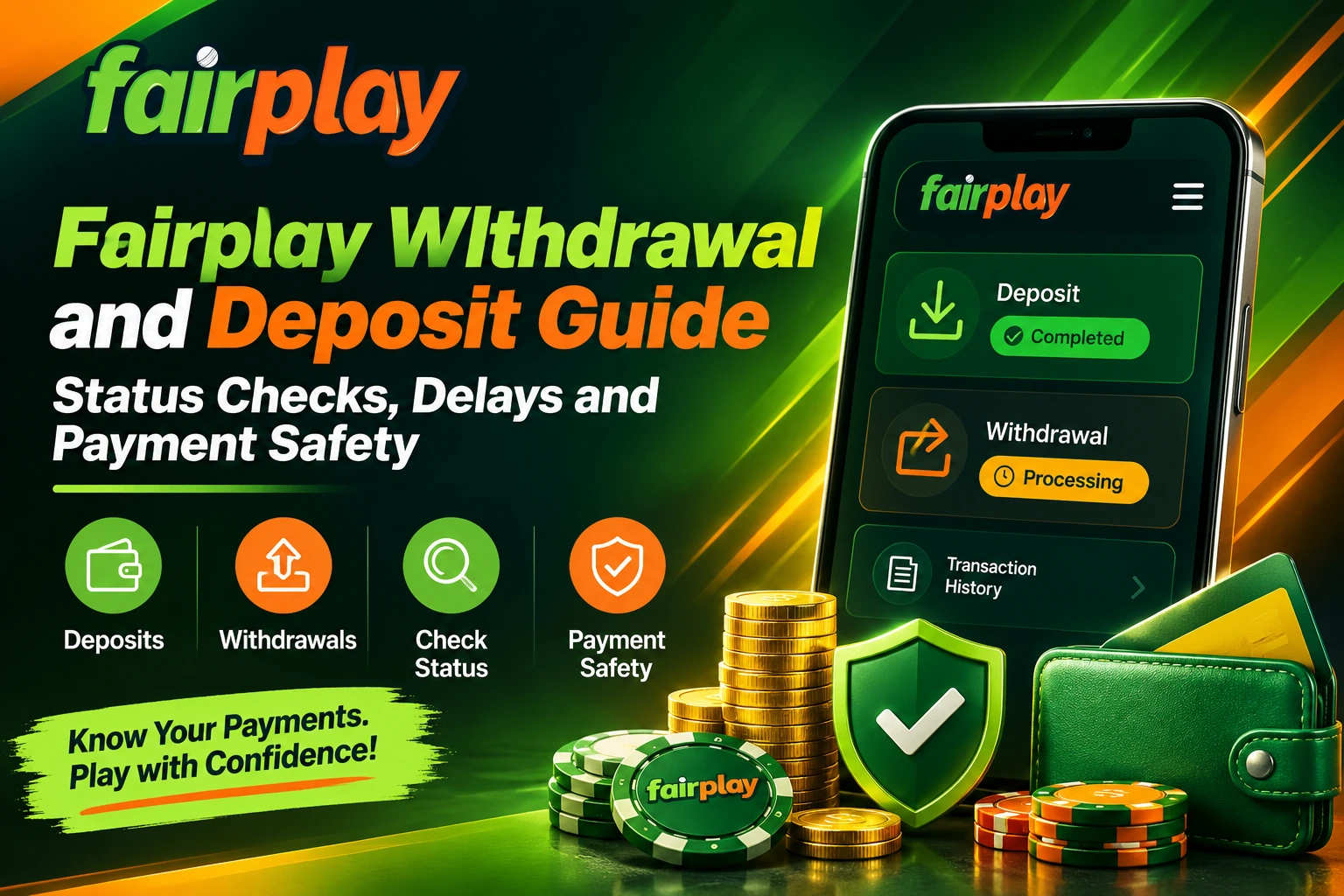 Fairplay Withdrawal and Deposit Guide: Status Checks, Delays and Payment Safety