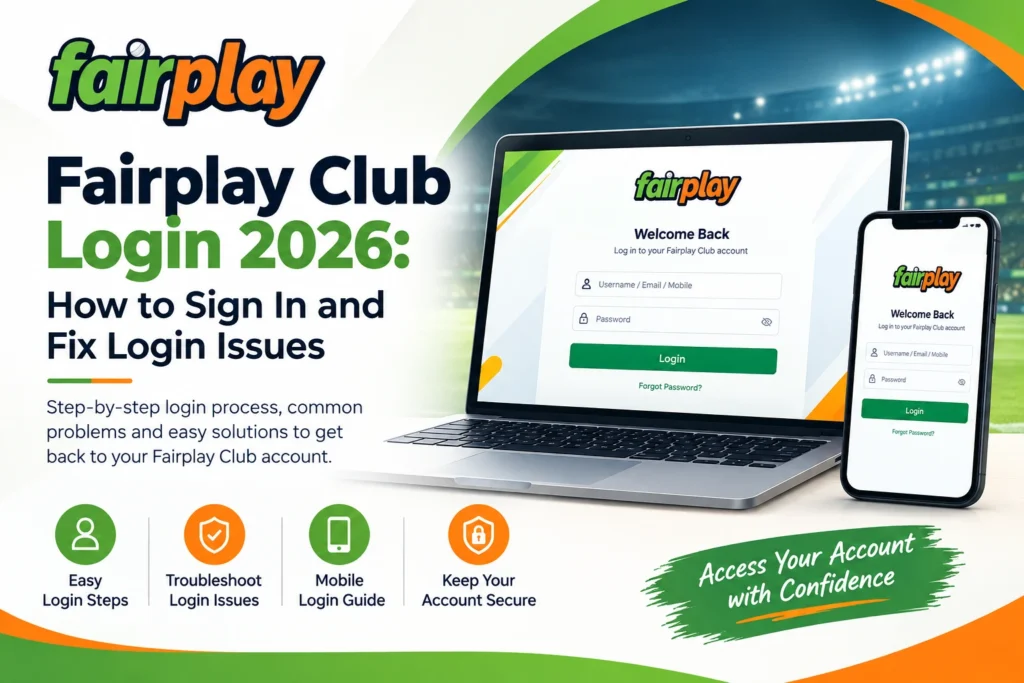 Fairplay Club Login 2026 guide for sign in and login issues