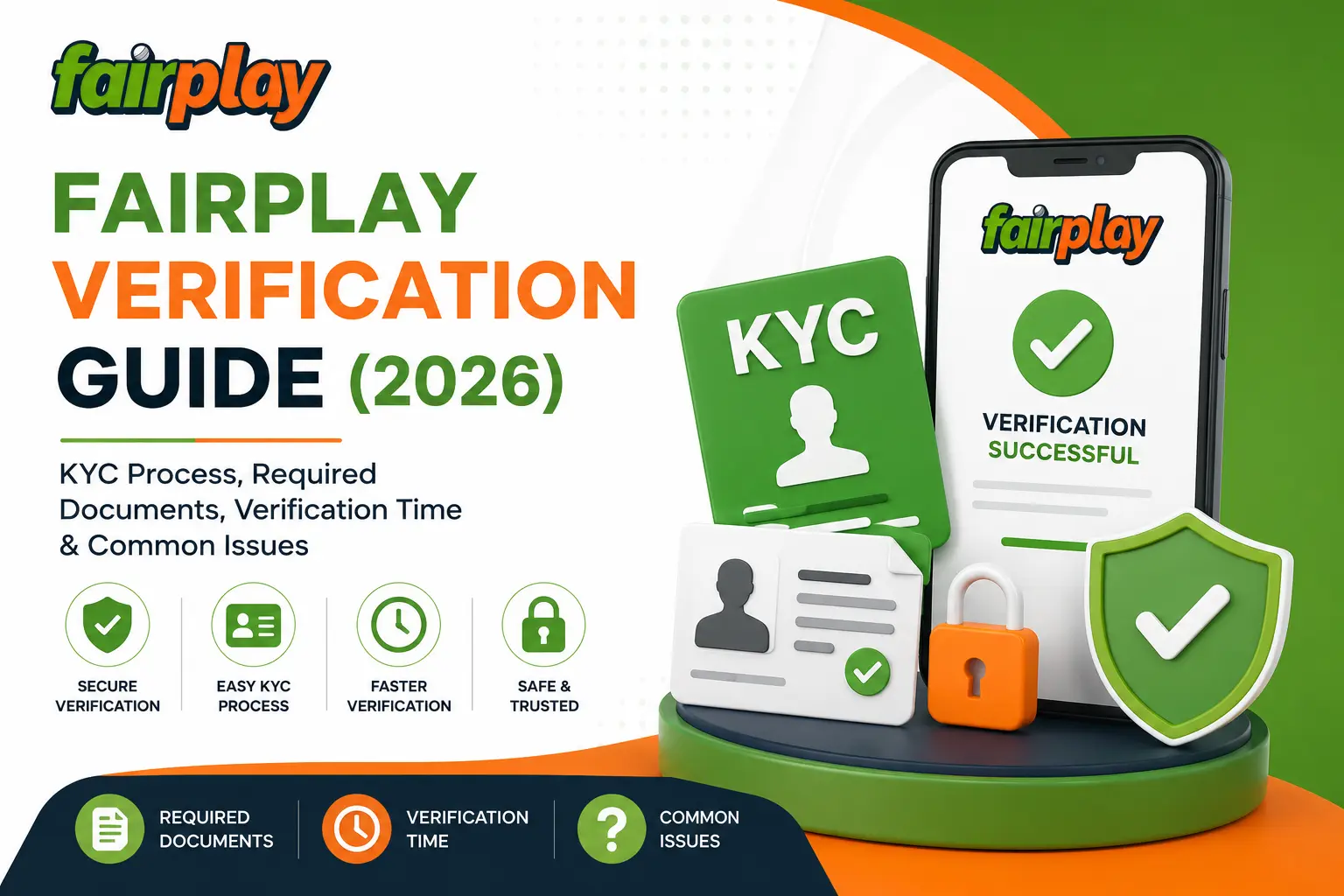 Fairplay Verification Guide 2026 showing KYC process, documents and account verification